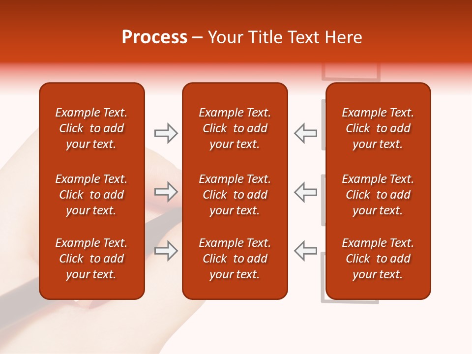 Mark Red Business PowerPoint Template