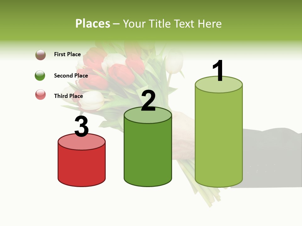 Love Hand Large PowerPoint Template