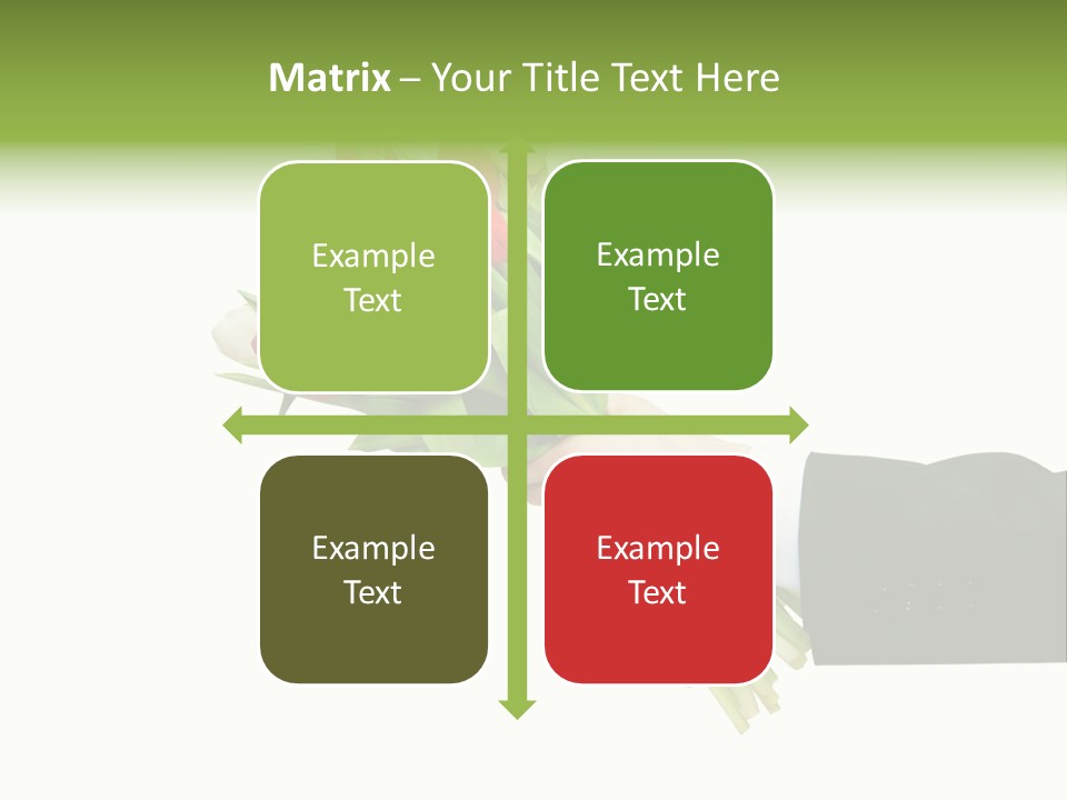 Love Hand Large PowerPoint Template