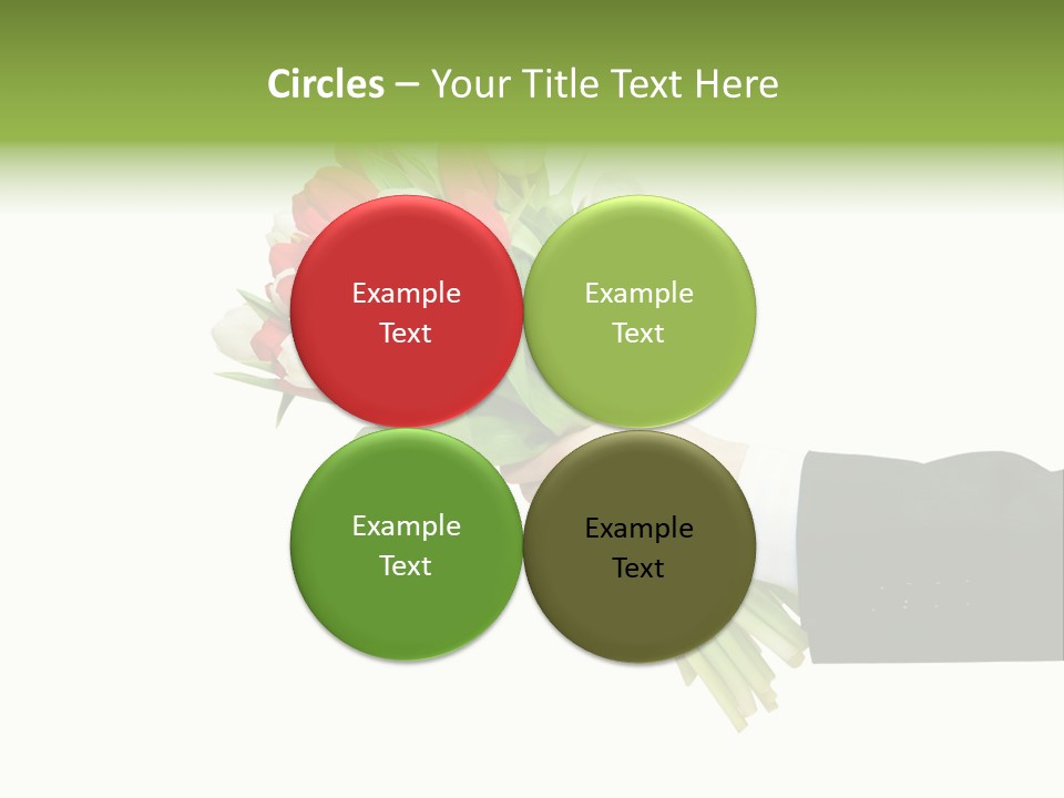 Love Hand Large PowerPoint Template