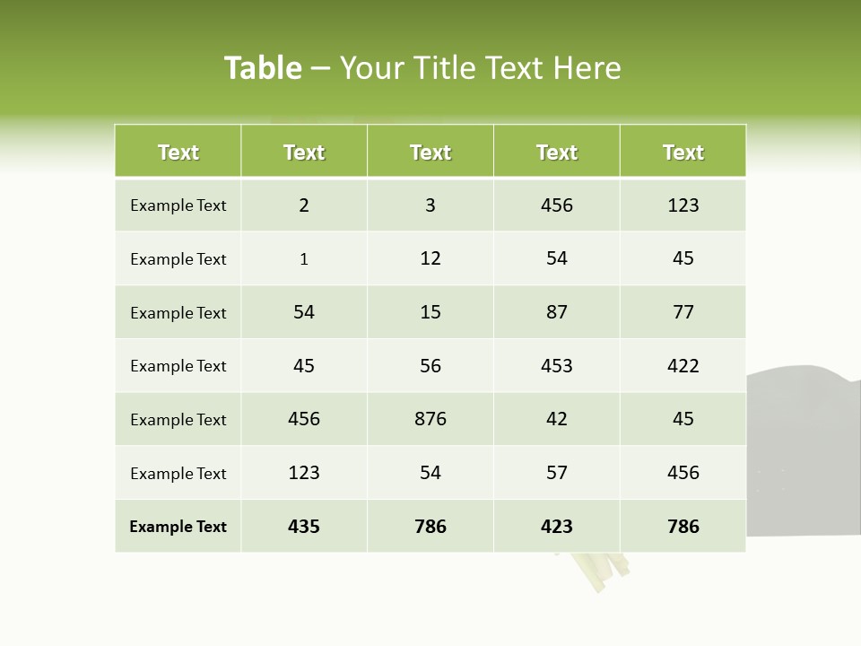 Love Hand Large PowerPoint Template