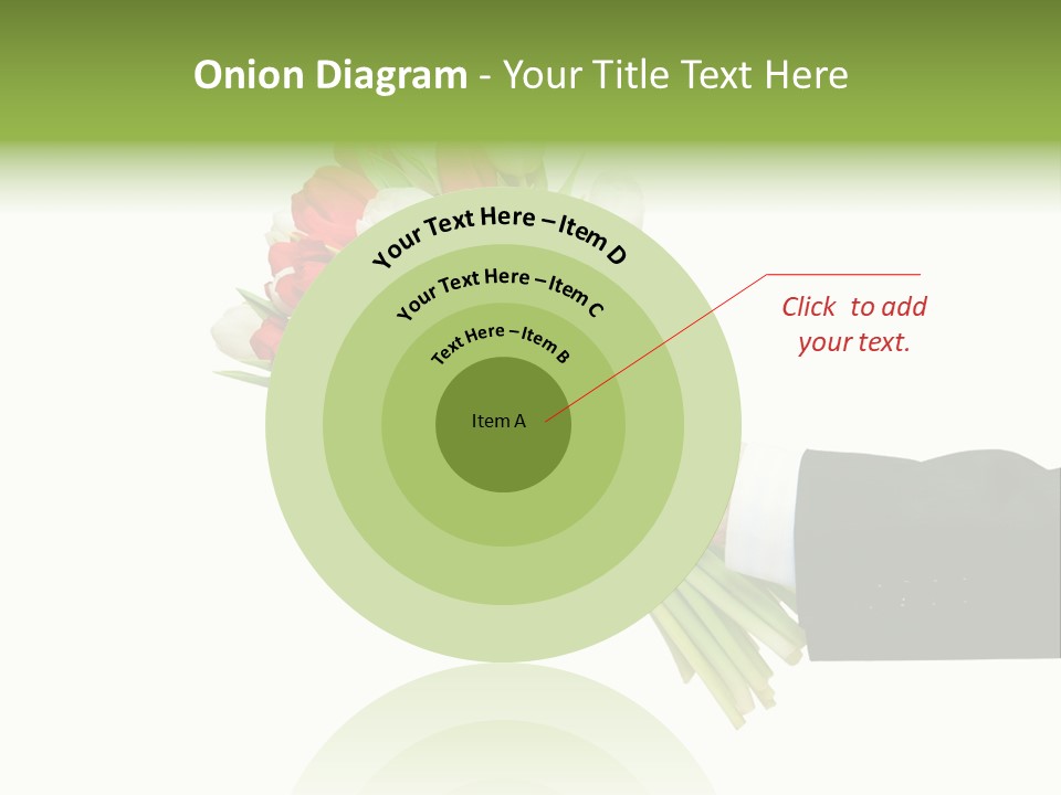 Love Hand Large PowerPoint Template