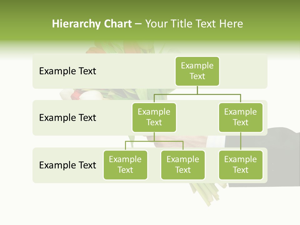 Love Hand Large PowerPoint Template