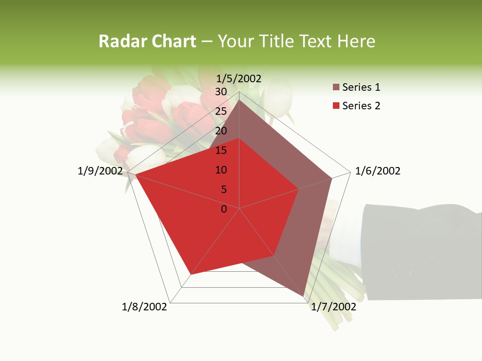 Love Hand Large PowerPoint Template