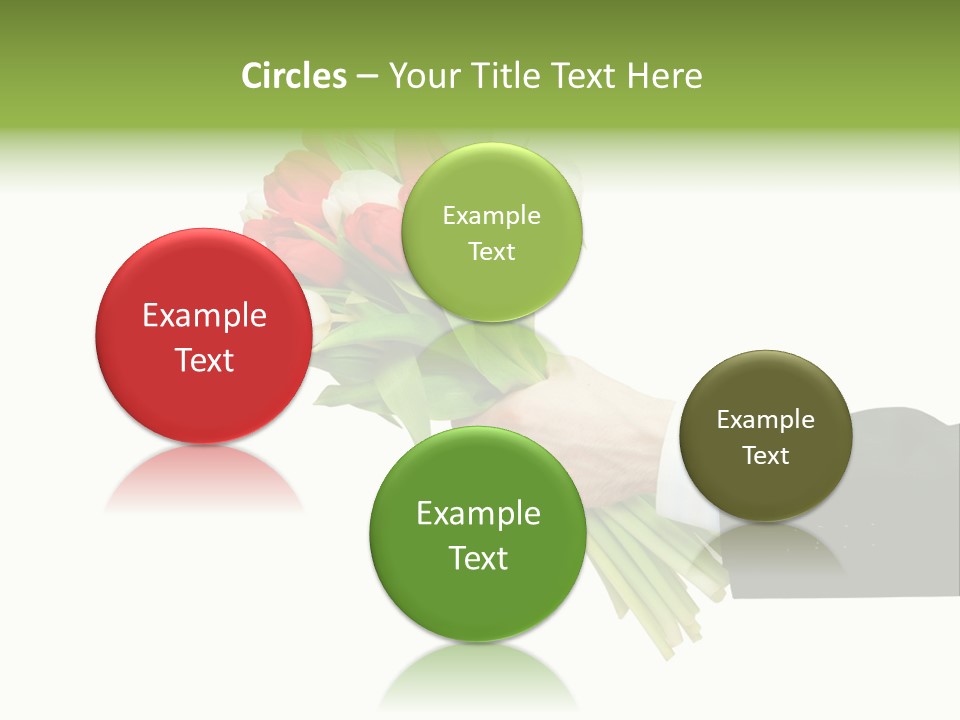 Love Hand Large PowerPoint Template