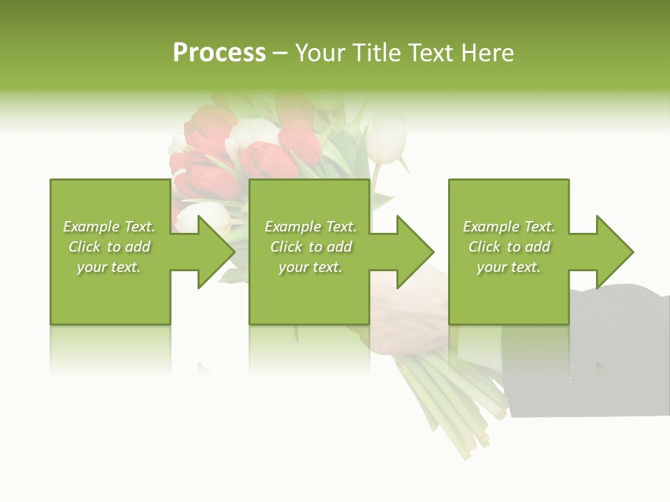 Love Hand Large PowerPoint Template