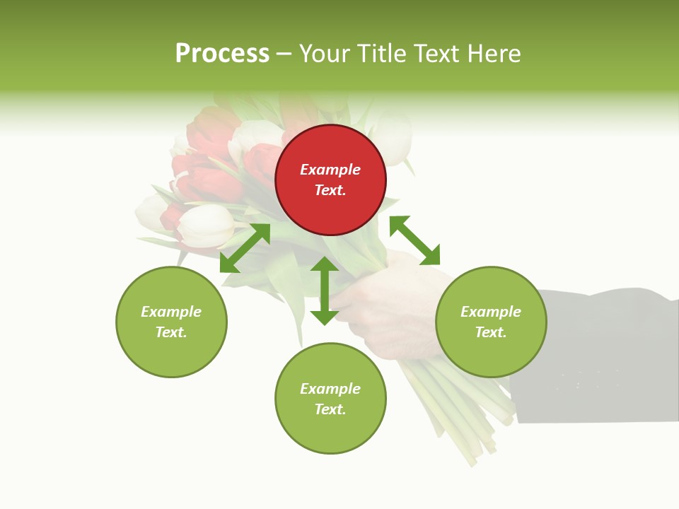 Love Hand Large PowerPoint Template