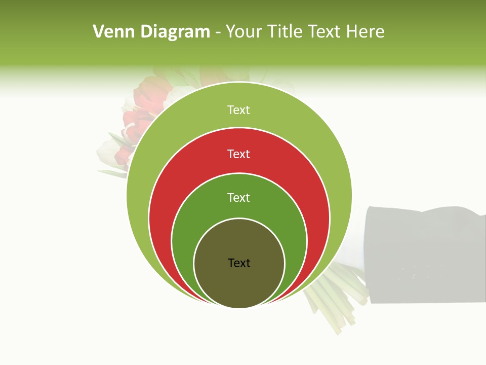 Love Hand Large PowerPoint Template
