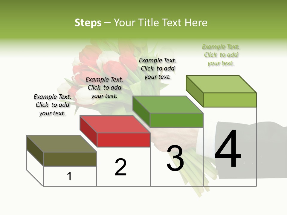 Love Hand Large PowerPoint Template