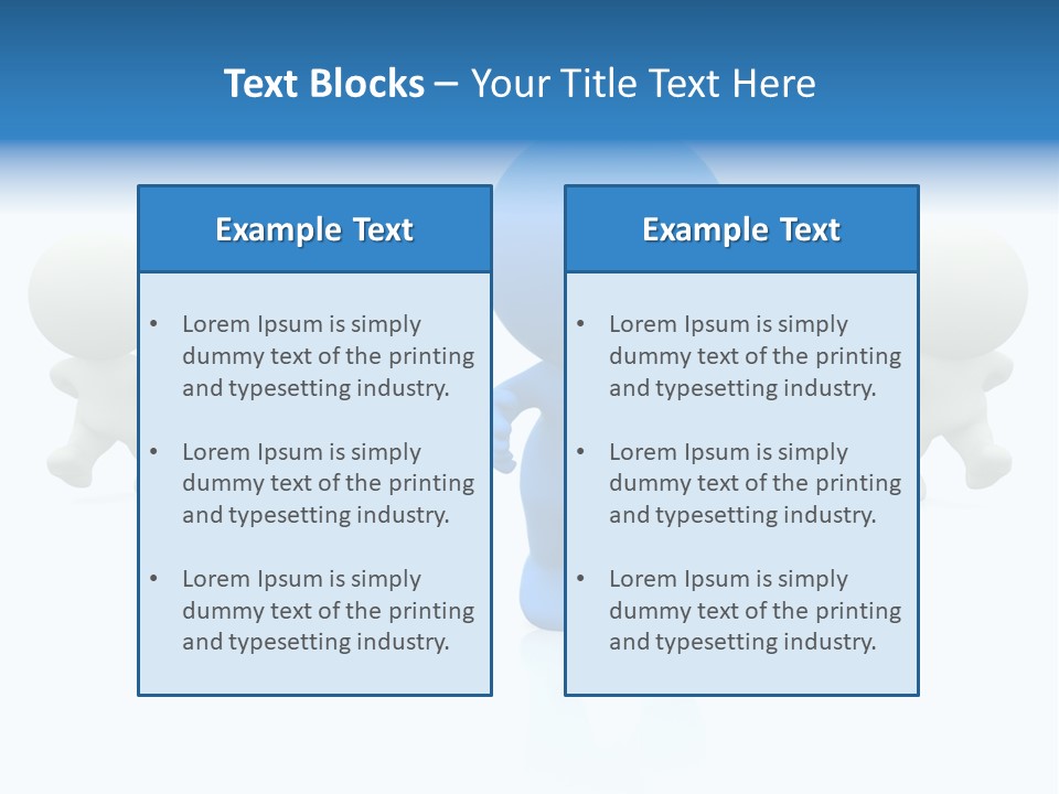 Lead Figure Render PowerPoint Template