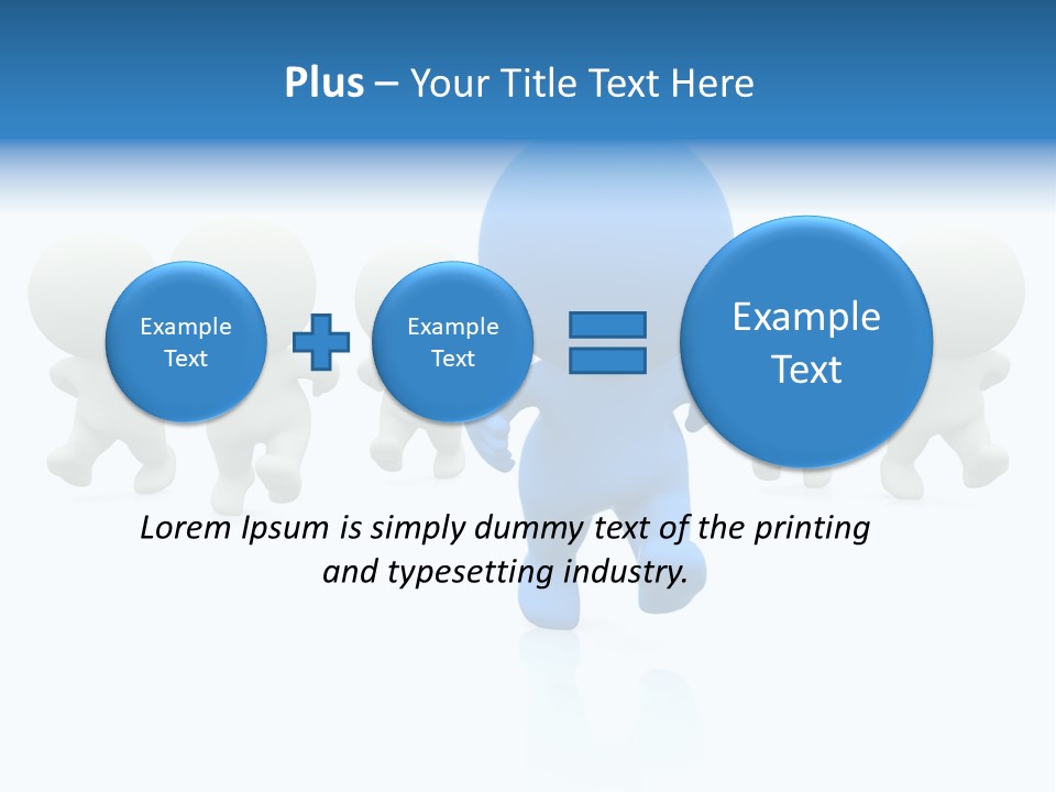 Lead Figure Render PowerPoint Template