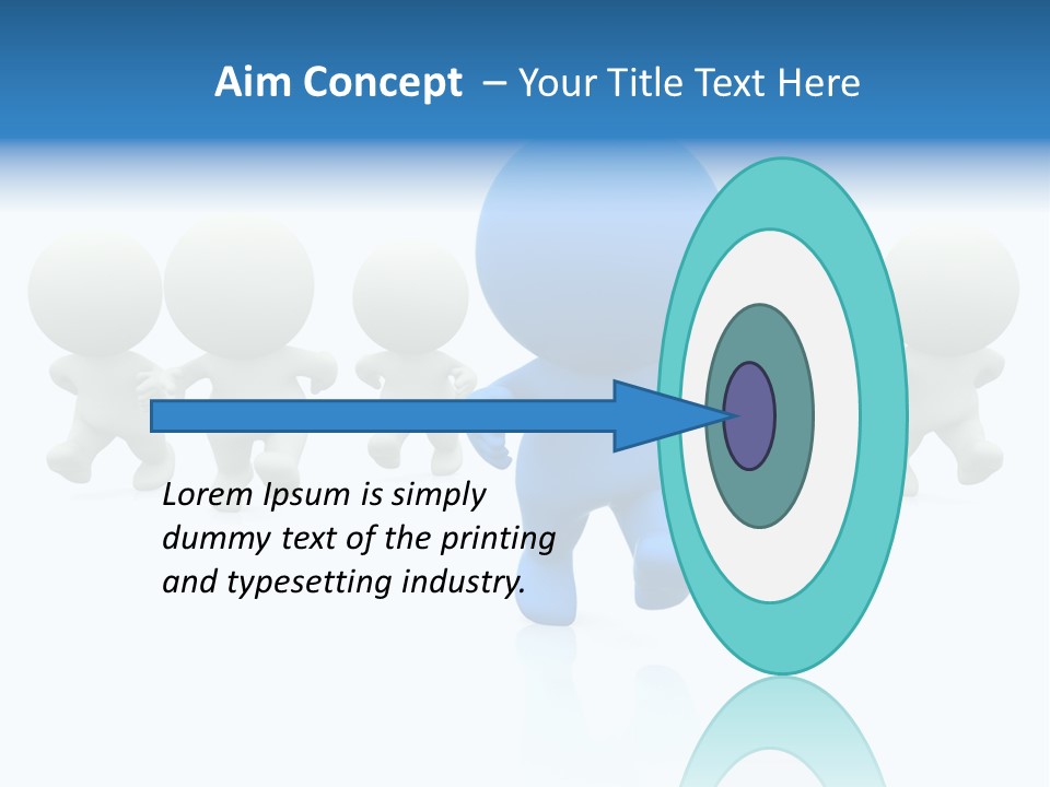 Lead Figure Render PowerPoint Template