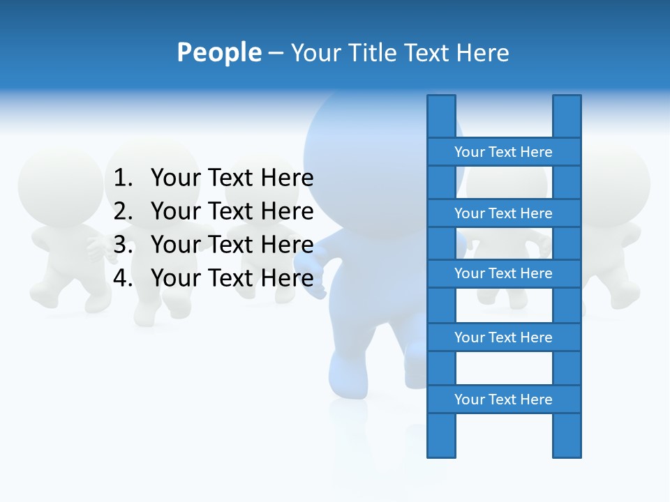 Lead Figure Render PowerPoint Template