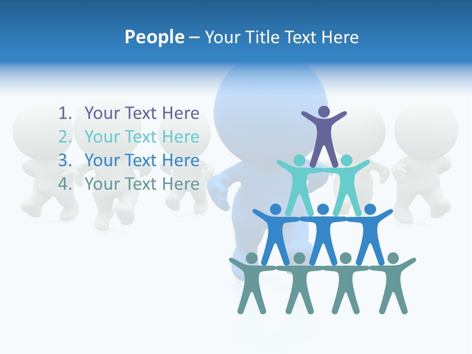 Lead Figure Render PowerPoint Template