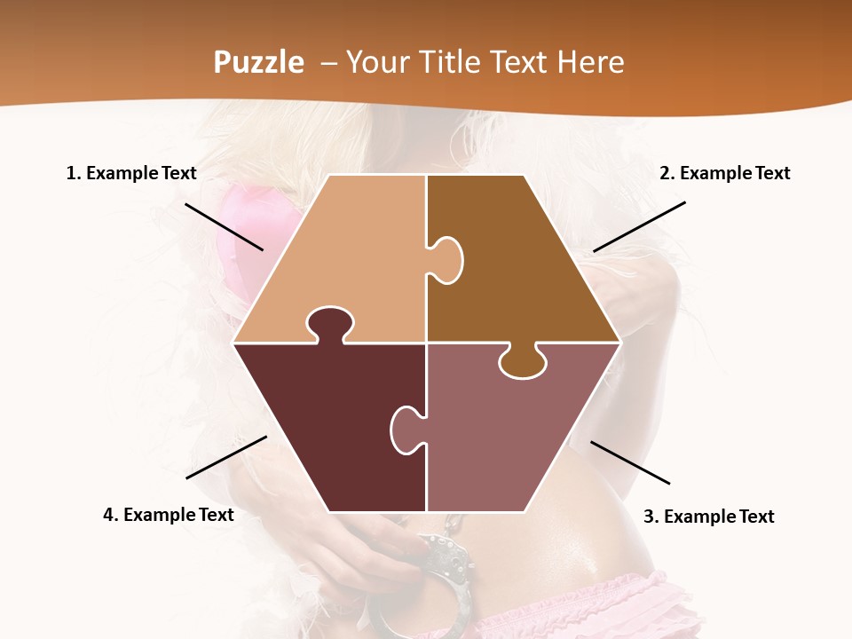 Handcuffs Pretty Elegant PowerPoint Template