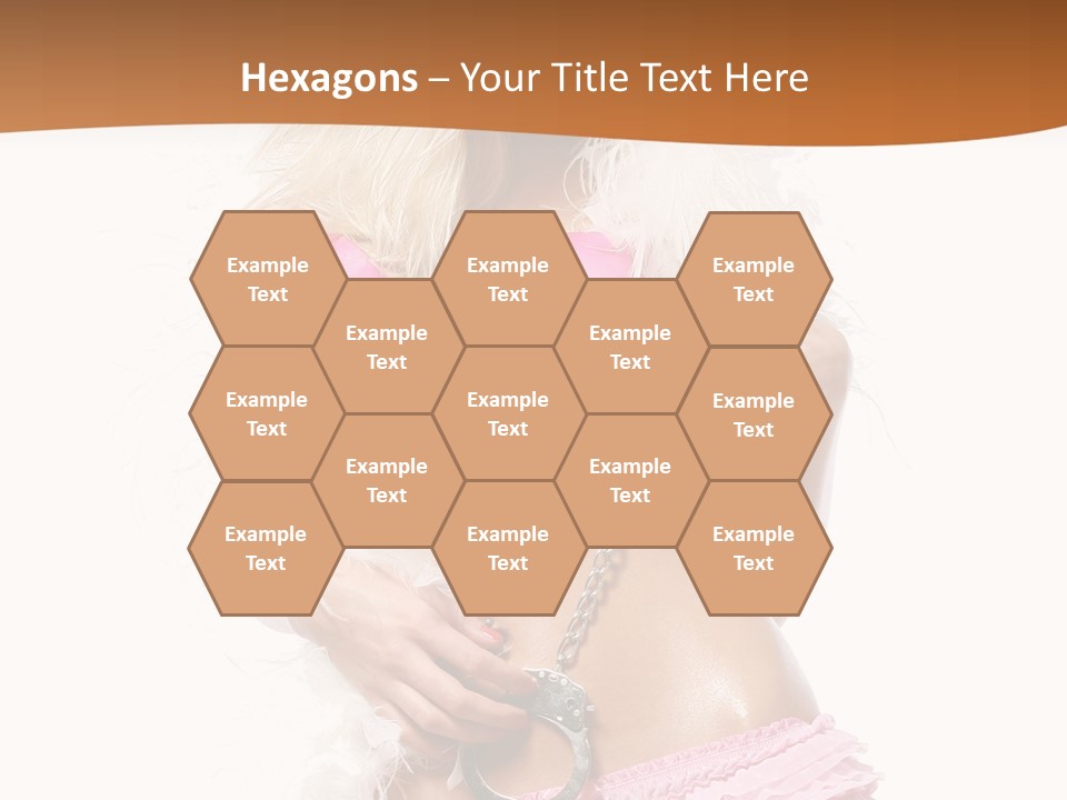 Handcuffs Pretty Elegant PowerPoint Template