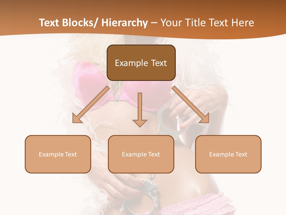 Handcuffs Pretty Elegant PowerPoint Template