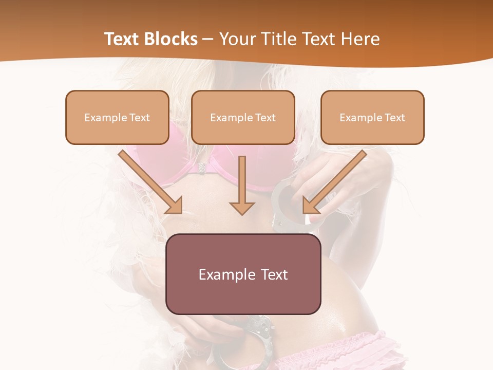 Handcuffs Pretty Elegant PowerPoint Template