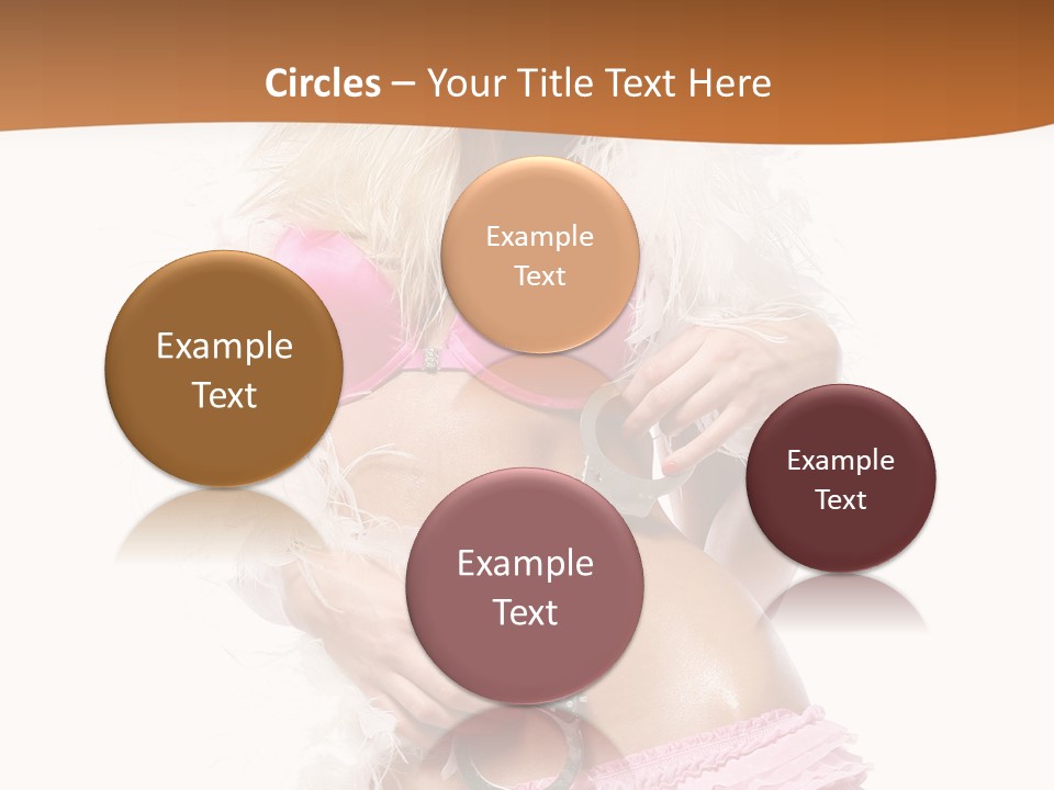 Handcuffs Pretty Elegant PowerPoint Template