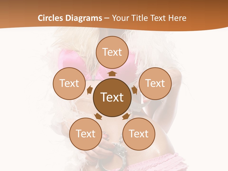 Handcuffs Pretty Elegant PowerPoint Template