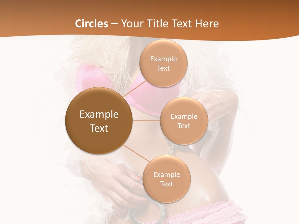 Handcuffs Pretty Elegant PowerPoint Template