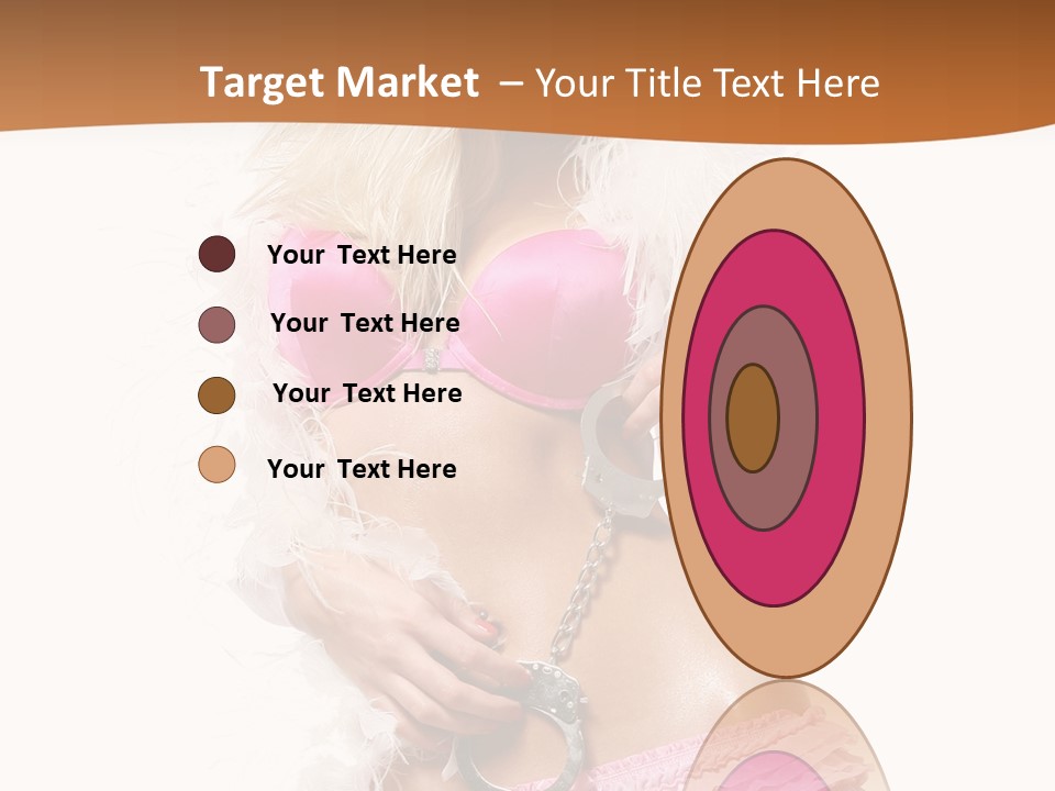 Handcuffs Pretty Elegant PowerPoint Template