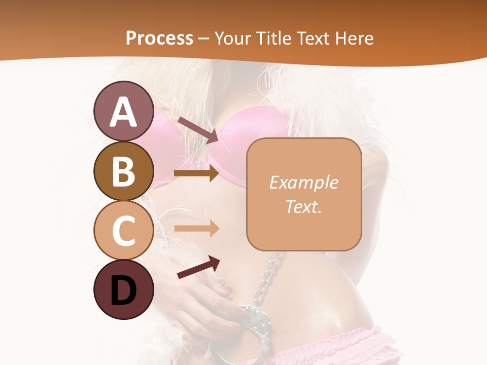 Handcuffs Pretty Elegant PowerPoint Template