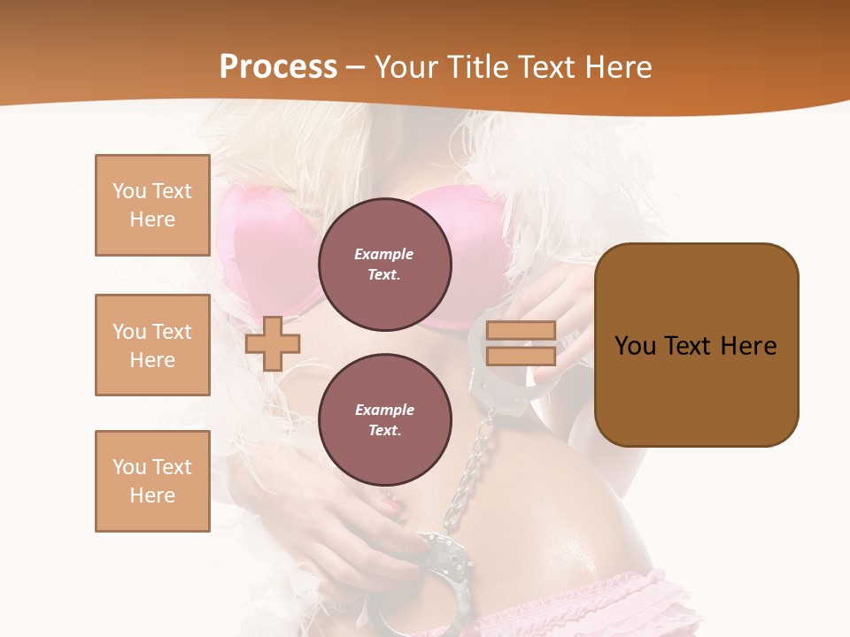 Handcuffs Pretty Elegant PowerPoint Template