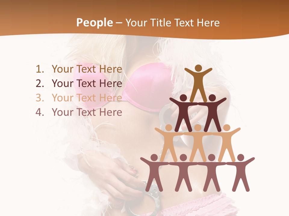 Handcuffs Pretty Elegant PowerPoint Template