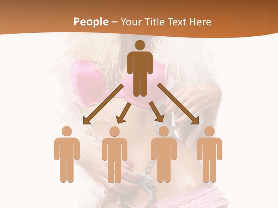 Handcuffs Pretty Elegant PowerPoint Template