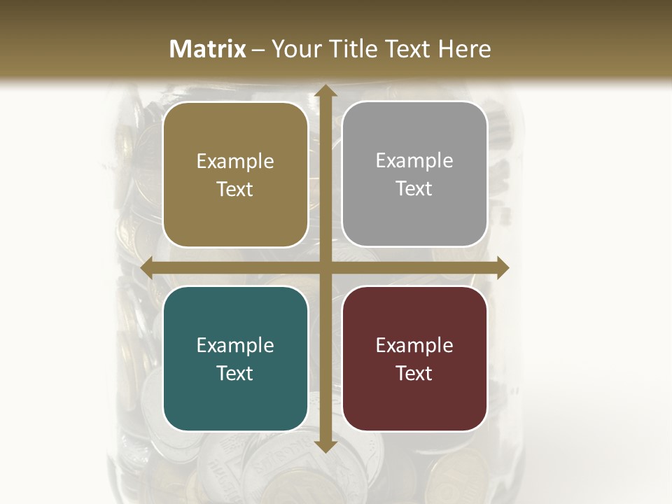 Caucasian Girl Cheerful PowerPoint Template