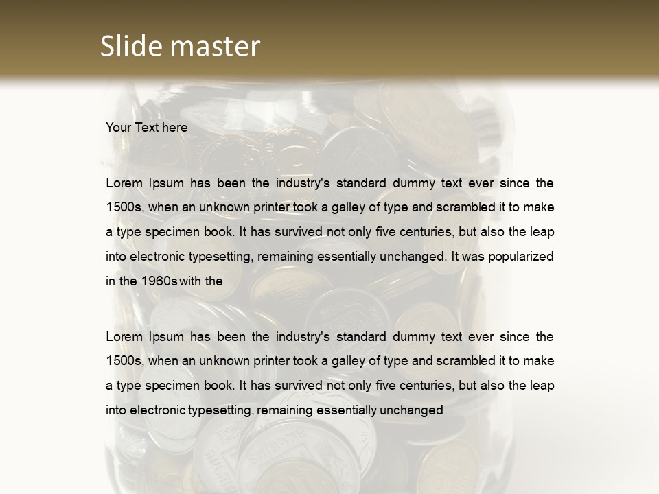 Caucasian Girl Cheerful PowerPoint Template