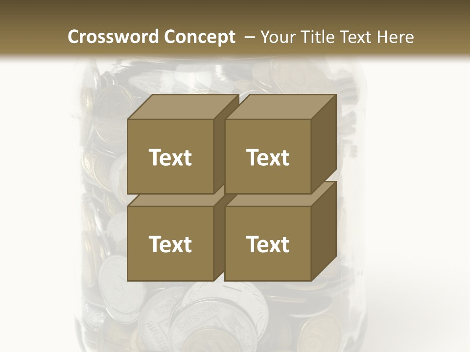 Caucasian Girl Cheerful PowerPoint Template