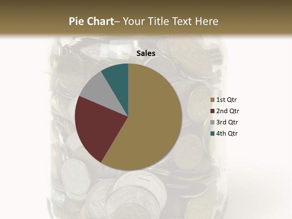 Caucasian Girl Cheerful PowerPoint Template