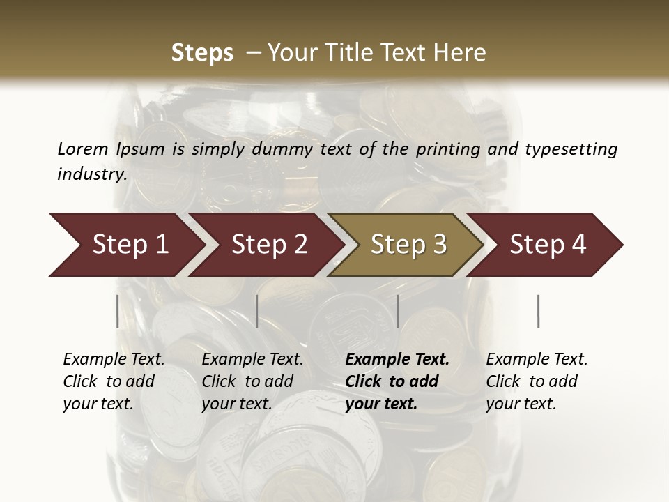 Caucasian Girl Cheerful PowerPoint Template