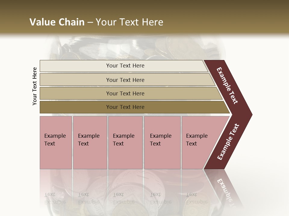 Caucasian Girl Cheerful PowerPoint Template