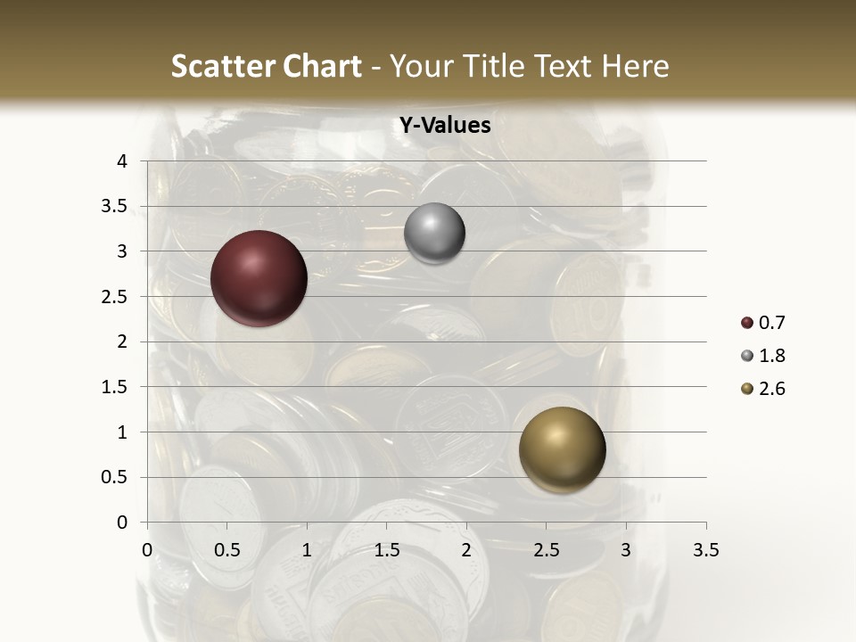 Caucasian Girl Cheerful PowerPoint Template