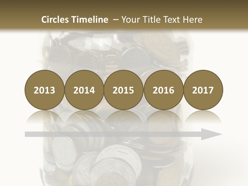 Caucasian Girl Cheerful PowerPoint Template