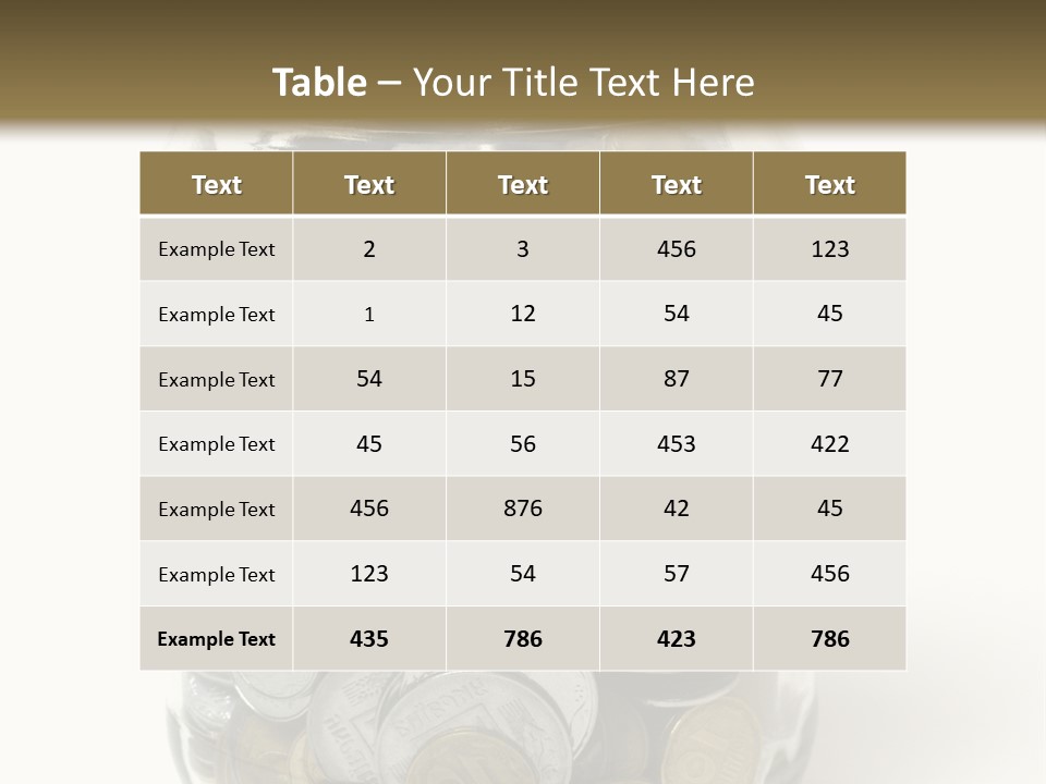 Caucasian Girl Cheerful PowerPoint Template