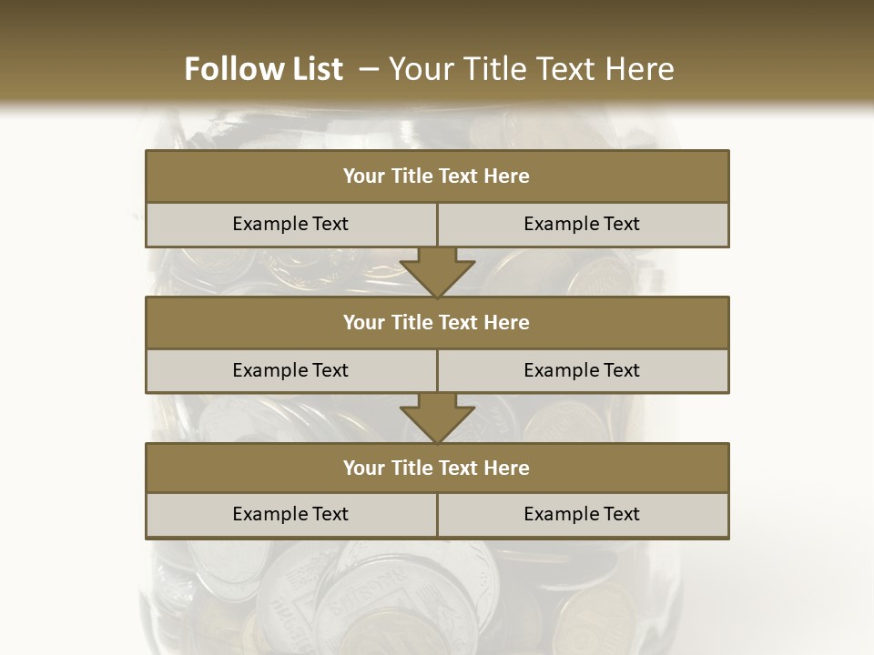 Caucasian Girl Cheerful PowerPoint Template