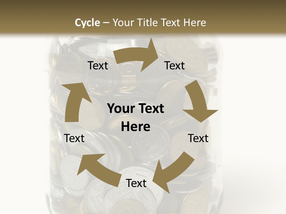 Caucasian Girl Cheerful PowerPoint Template