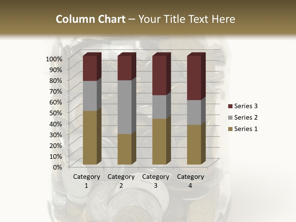Caucasian Girl Cheerful PowerPoint Template
