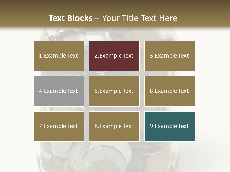 Caucasian Girl Cheerful PowerPoint Template