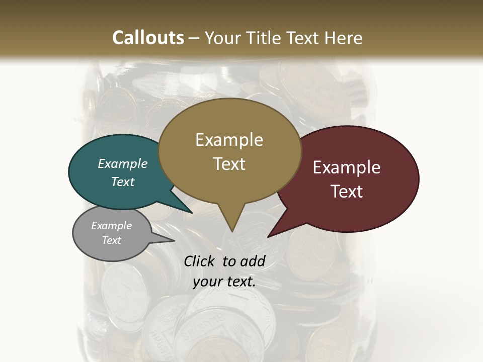 Caucasian Girl Cheerful PowerPoint Template