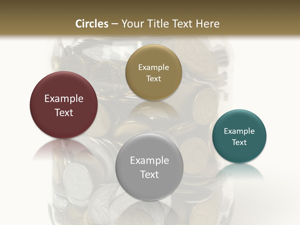 Caucasian Girl Cheerful PowerPoint Template