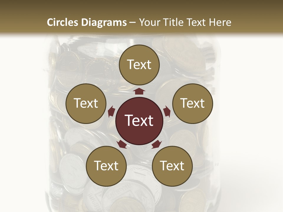 Caucasian Girl Cheerful PowerPoint Template