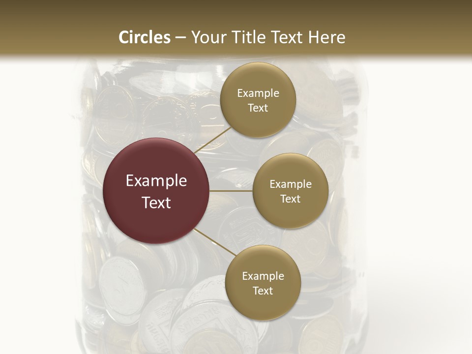 Caucasian Girl Cheerful PowerPoint Template