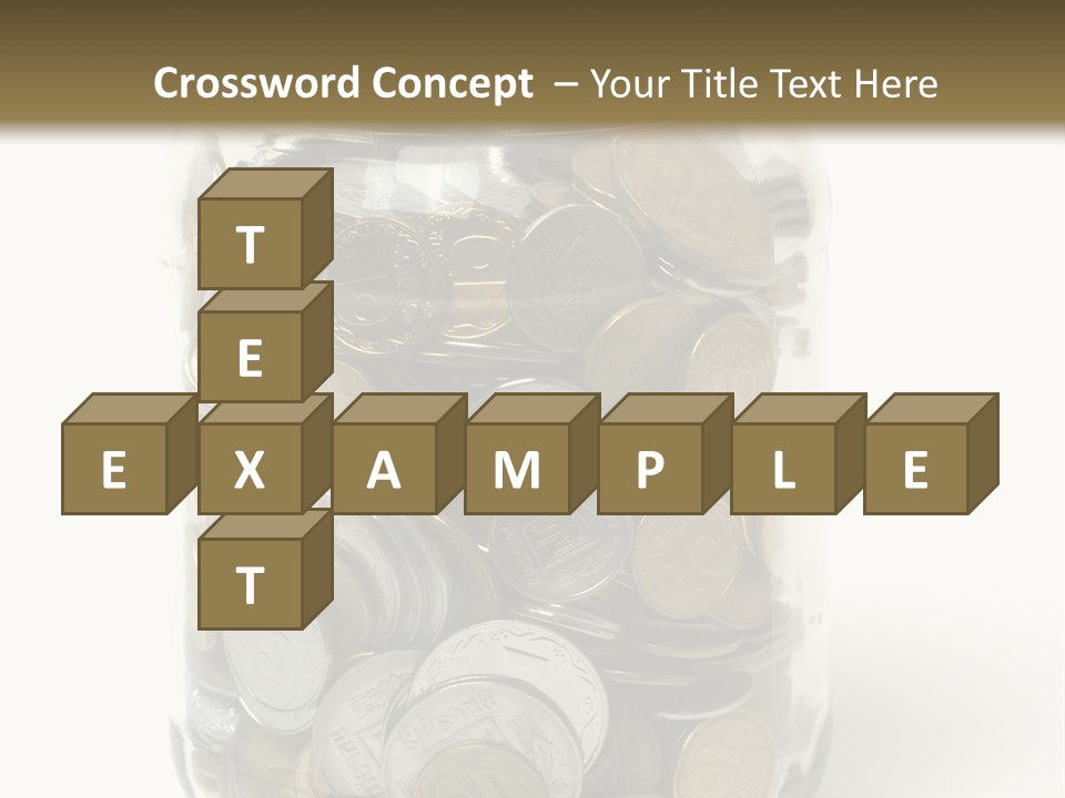 Caucasian Girl Cheerful PowerPoint Template