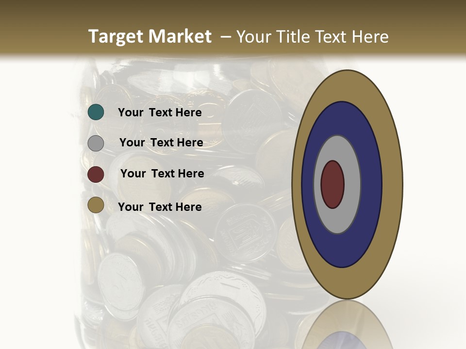 Caucasian Girl Cheerful PowerPoint Template