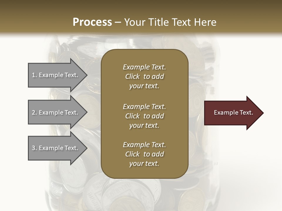 Caucasian Girl Cheerful PowerPoint Template